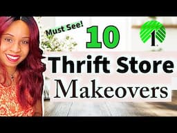 Thrift Store DIYs That Look Expensive | Stunning Budget-Friendly Makeovers