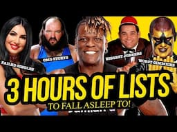 3+ HOURS OF WRESTLING LISTS | To Fall Asleep To!