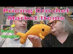 Crochet Market Booth * Pricing Items * Big Daddy Being Bad * Amigurumi