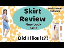 PATTERN REVIEW New Look 6703 - a DIY Crochet Bag and much more! #fridaysews 9May25