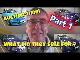 Part 1. What Did These EVs Sell for at UK Auction? Revealed!
