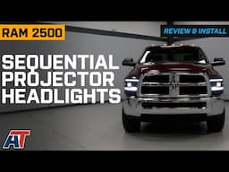2010-2018 RAM 2500 Switchback Sequential Projector Headlights Review & Install