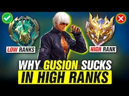 Gusion EXPOSED: Why He Fails in Mythic Rank ⚠️ (Must Watch Before Picking!)