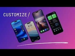 How to Customize Your iPhone!