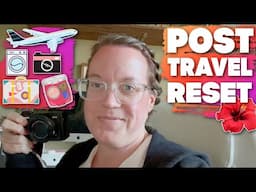 POST TRAVEL BACK HOME HOUSE & SELF RESET | UNPACK FROM HAWAII WITH ME | NEW CANON CAMERA UNBOXING