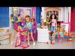 Muñecas Barbie Divertidas Aventuras con Bebés y Trabajo en Equipo