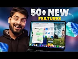 iPadOS 26 50+ NEW FEATURES 🔥 iPadOS 26 Developer Beta Review in Hindi | iPad 10th Gen & iPad A16