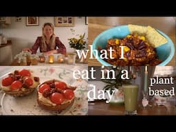 Plant based cooking and baking from scratch in my Cottage Kitchen ⌘ What I eat in a day ⌘ SlowVlog ⌘