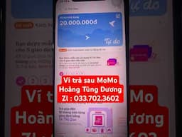 Ví trả sau MoMo dễ đăng kí, dễ chuyển đổi về ATM. Hướng dẫn rút ví trả sau hạn mức tối đa #vitrasau
