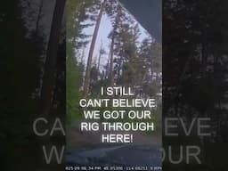 SUPER TIGHT! Wayfarers State Park Campground, Bigfork, Montana, Flathead Valley