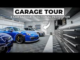 FULL Tour Inside My Garage | Basic 3-Car Turned Functional Perfection