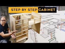STEP BY STEP cabinet build for my VINTAGE CAMPER