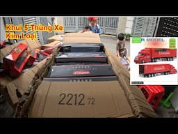 Khui 5 thùng xe kim loại bằng sắt trên kênh -  Quyết Tiền Tỷ