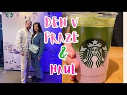 DEN V PRAZE 💕, STARBUCKS AKCE ☕️ & HAUL 🛍 !