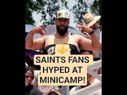 Fans ⚜️ Saints Minicamp 2025 #saints #nfl #shorts