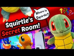 Squirtle's Secret Room! - Pokemon Plush Pals