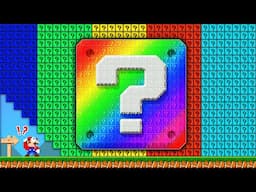 When Mario Tries to Collect 999 Item Blocks in Super Mario Bros | ADN MARIO GAME