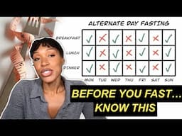 What I Wish I Knew Before Alternate Day Fasting | Beginner Prep Guide