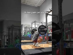 Knee pain on squats? Fix This
