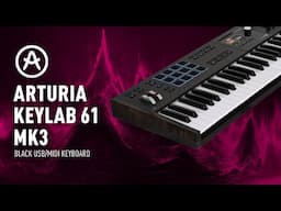 Arturia Keylab 61 MK3 Black USB/MIDI keyboard