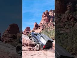On the mission to SCRATCH EVERYTHING! 📢Check out my channel! #4x4 #offroad #overlanding