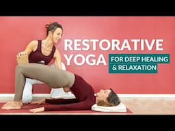 Restorative Yoga for Deep Relaxation & Tension Relief