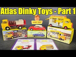 Collecting Atlas Dinky Models - Part 1 - Citroen HY Philips Van - DS 19 - Berliet GAK 'Brasseur'