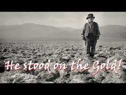 He stood on the Gold & didn't know!