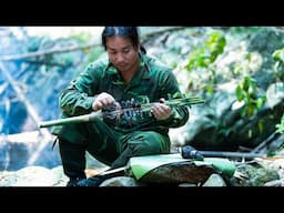 Wild Foraging, Primitive Survival Fishing, Catch and Cook | EP.463