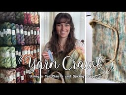 Yarn Crawls, I-Cord Tool Review and Springtime Projects (Rose City Yarn Crawl Vlog)