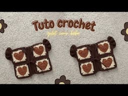 TUTO GILET BEBE EN CROCHET 🧶