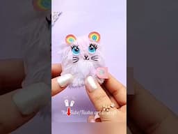 Cute cartoon notebook keychain 🥰 #shorts