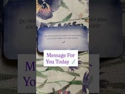 Oracle Message For You Today #oracle #oraclemessages #shorts #tarotreader #angelmessages #spirit