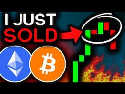 BITCOIN WARNING: I'm Taking Profits (Here's Why)!! - Bitcoin News, Ethereum, Solana, XRP & Chainlink