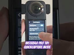 Insta360 X4 Pro Tips: QuickCapture #insta360 #insta360winter