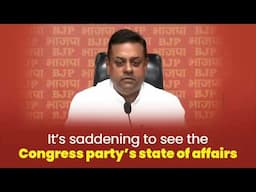 It’s saddening to see the Congress party’s state of affairs | Dr. Sambit Patra