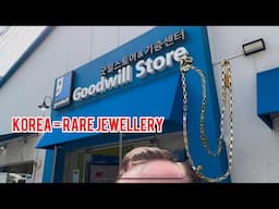 MASSIVE Thrift Store Jewelry Hunt in Seoul South Korea