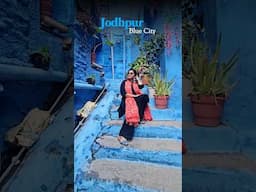 Jodhpur - The Blue City of dreams! #Jodhpur #BlueCity #travelwithtejasvi  #RajasthanDiaries