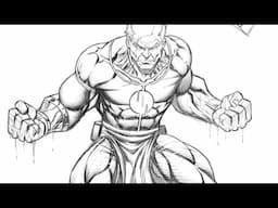 Drawing Conquest from Invincible in Clip Studio Paint