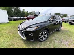 Start Up, Drive & Reviewing the Condition 2017 Lexus RX350 | Luxury Car For Sale Myrtle Beach, SC