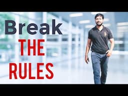 #sarastalks Break The Rules When Needed By Saras Talks