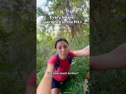 This is what hiking in the Philippines is always like 🤣 #hiking #hikingphilippines #mtmapalad