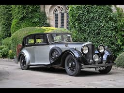 1938 Bentley 4 1/4 Litre Park Ward Pillarless Saloon