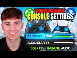 The BEST Updated Console Settings For Verdansk! (XBOX & PS5)
