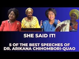 Africans Have Been Defeated In The Mind | 5 Of The Best Speeches Of Dr. Arikana Chihombori-Quao
