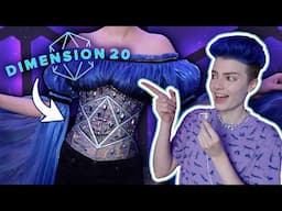 i transformed this D&D show into a SPARKLY corset