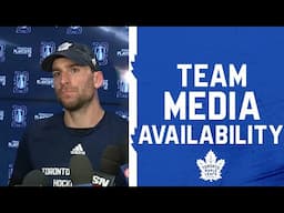 Maple Leafs Media Availability Playoff Practice | April 28, 2025