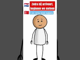 HOLLANDACA ÖĞRENİYORUM #nederlandsleren #DUTCH #Shorts
