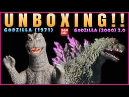 Best Bandai GODZILLA (2000)?!?! + GODZILLA (1971) UNBOXING!! -