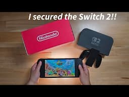 Nintendo Switch 2 Unboxing & Setup